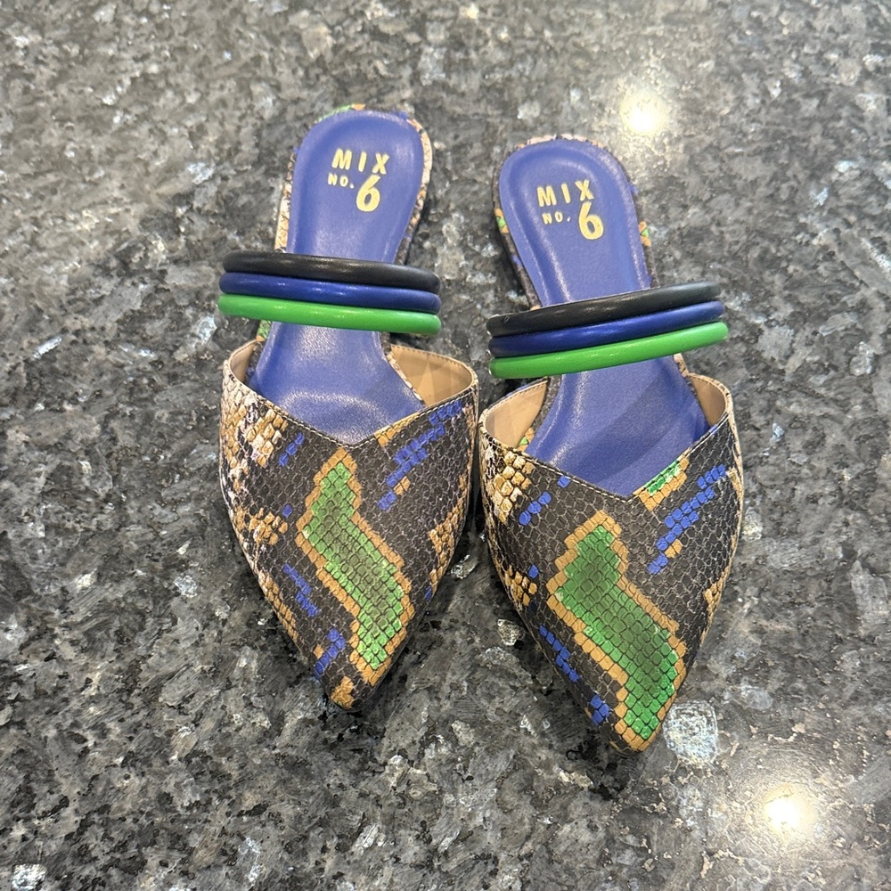 Mix No. 6 Snakeskin Flats